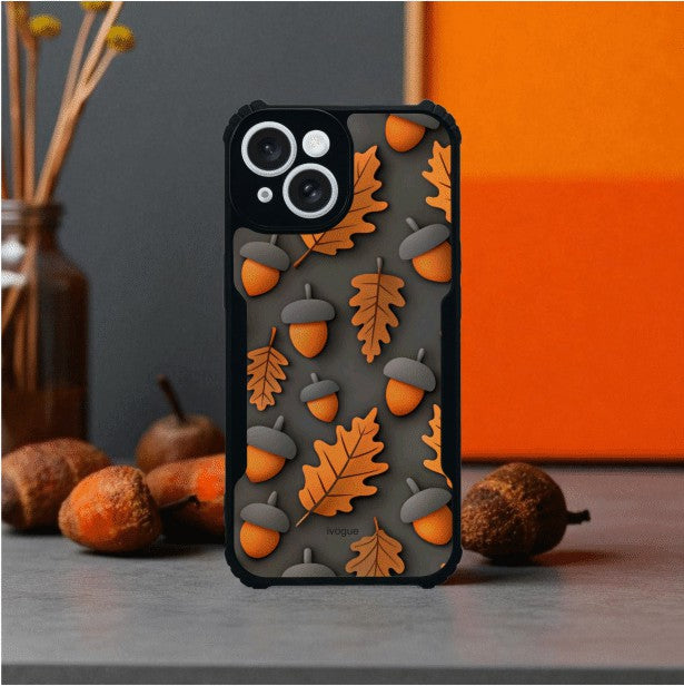 ivogue Oak & Acorn Mobile Cover For Apple iphone 15 Plus