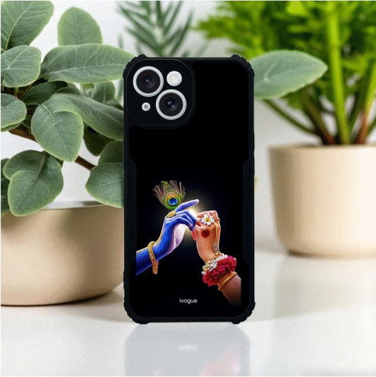 ivogue Shri Radhe Mobile Cover For Apple iphone 15