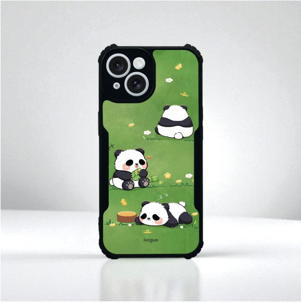 ivogue Panda Playground Mobile Cover For Apple iphone 15