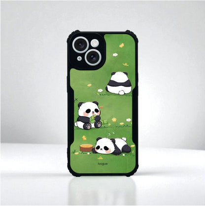 ivogue Panda Playground Mobile Cover For Apple iphone 15