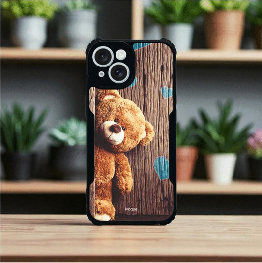 ivogue Teddy Love Mobile Cover For Apple iphone 15