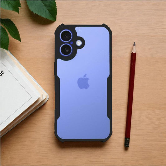 ivogue ipackey Clear Mobile Cover For Apple iphone 16