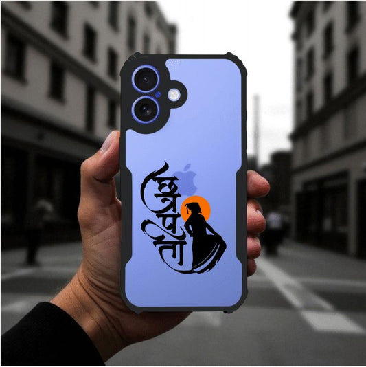 ivogue Shivaji Maharaj Mobile Cover For Apple iphone 16 Plus