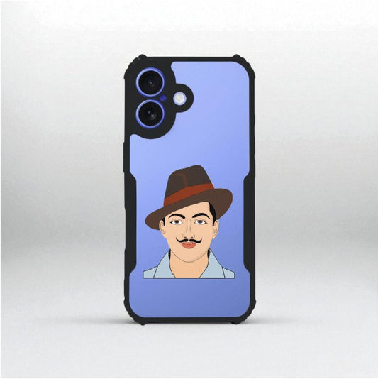 ivogue Bhagat Singh Mobile Cover For Apple iphone 16 Plus