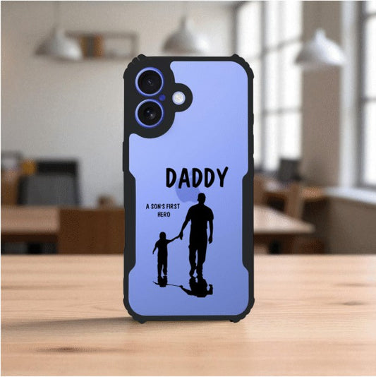 ivogue Daddy and Son Mobile Cover For Apple iphone 16