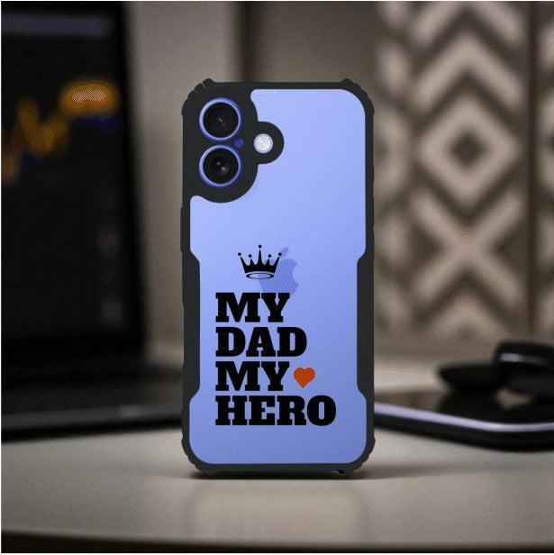 ivogue My Dad My Hero Mobile Cover For Apple iphone 16