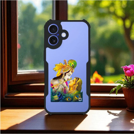 ivogue Radha Krishna Mobile Cover For Apple iphone 16