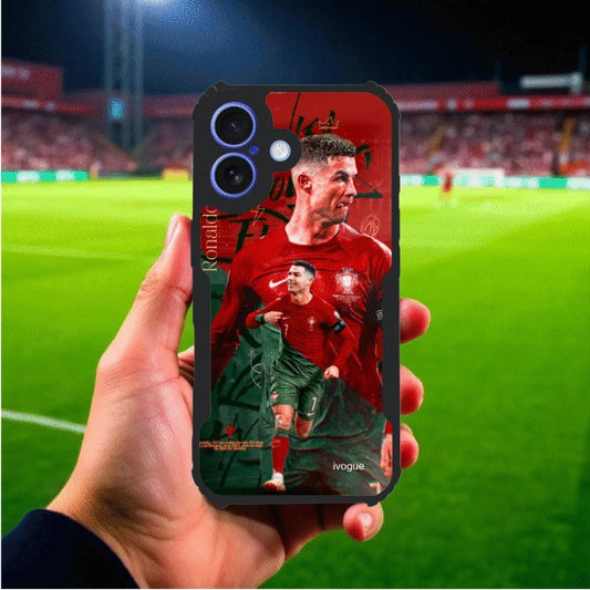 ivogue Ronaldo Mobile Cover For Apple iphone 16 Plus