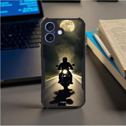 ivogue Bike Rider Mobile Cover For Apple iphone 16 Plus