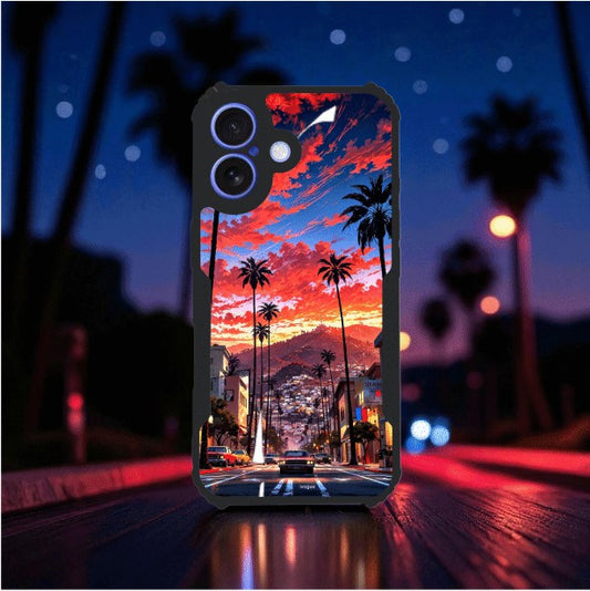 ivogue Palm City Nights Mobile Cover For Apple iphone 16