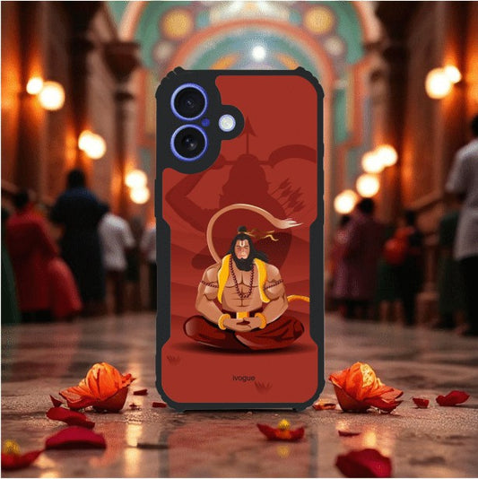 ivogue Veer Hanuman Mobile Cover For Apple iphone 16 Plus