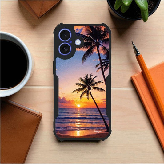 ivogue Sunset Vibes Mobile Cover For Apple iphone 16 Plus