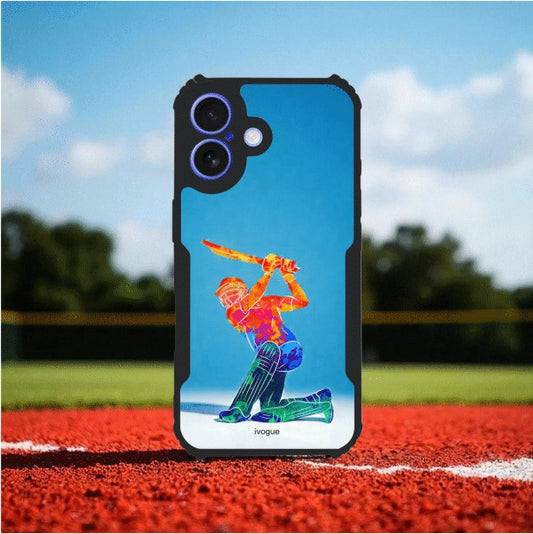 ivogue Cricket Blaze Mobile Cover For Apple iphone 16 Plus