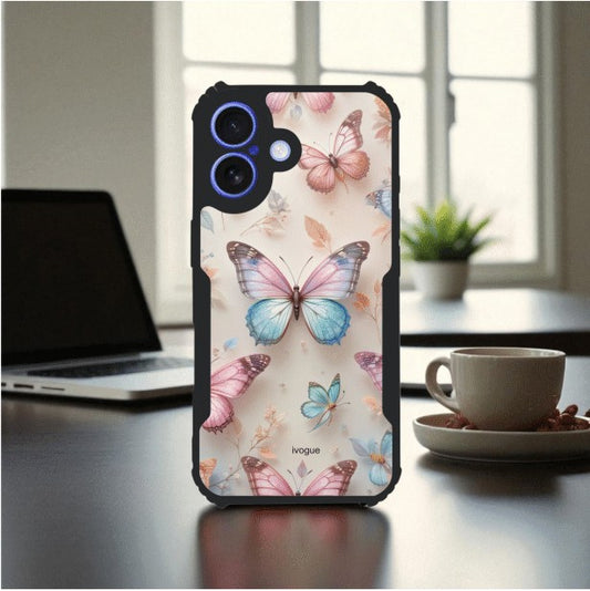 ivogue Butterfly Bloom Mobile Cover For Apple iphone 16 Plus