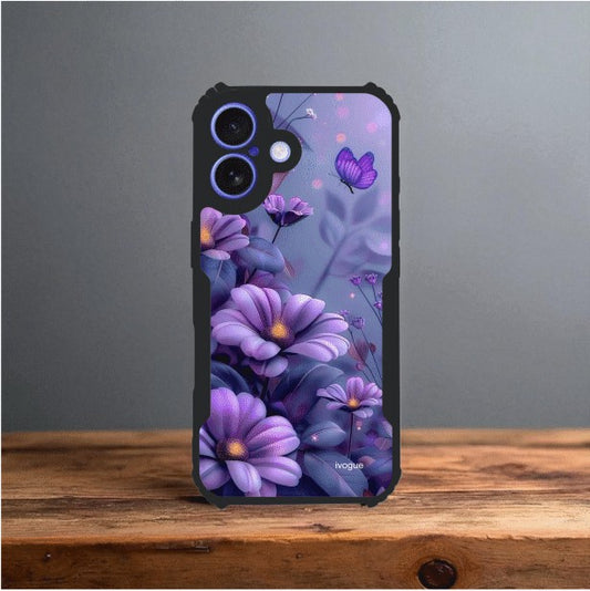 ivogue Purple Serenity Mobile Cover For Apple iphone 16 Plus