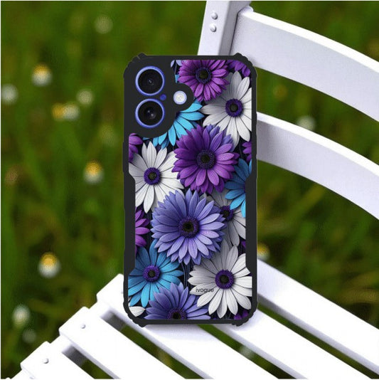 ivogue Violet Bloom Mobile Cover For Apple iphone 16 Plus
