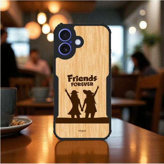 ivogue Friends Forever Mobile Cover For Apple iphone 16 Plus