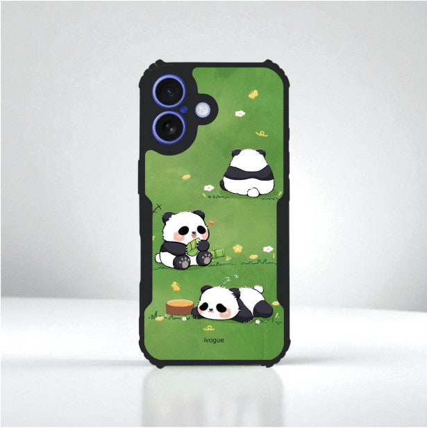 ivogue Panda Playground Mobile Cover For Apple iphone 16 Plus