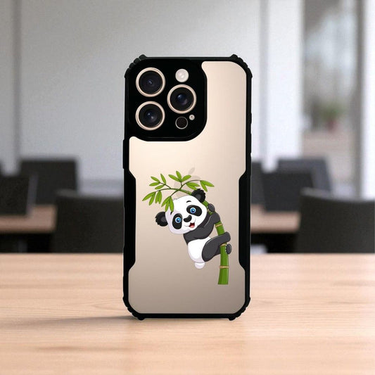 ivogue Panda and Tree Mobile Cover For Apple iphone 16 Pro Max