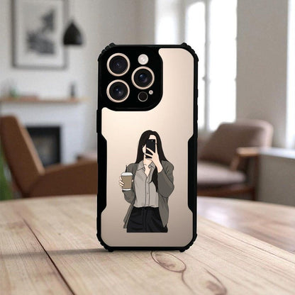 ivogue Coffee Girl Mobile Cover For Apple iphone 11 Pro