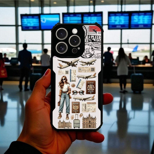 ivogue Travel Girl Vibes Mobile Cover For Apple iphone 13 Pro