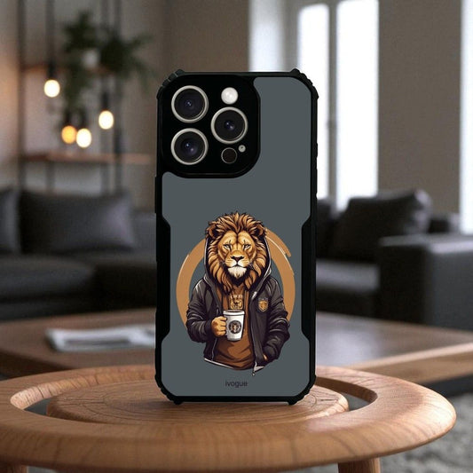 ivogue Stylish Lion Mobile Cover For Apple iphone 14 Pro