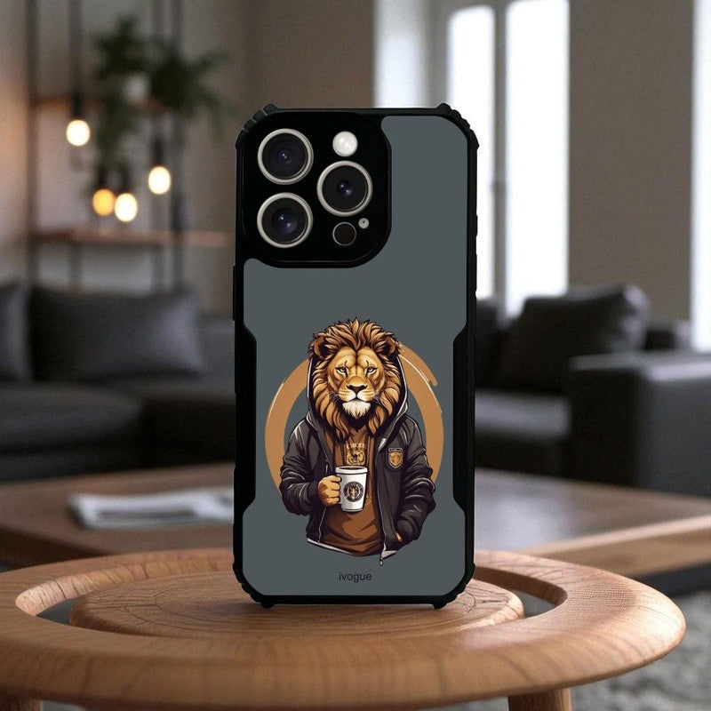 ivogue Stylish Lion Mobile Cover For Apple iphone 14 Pro Max