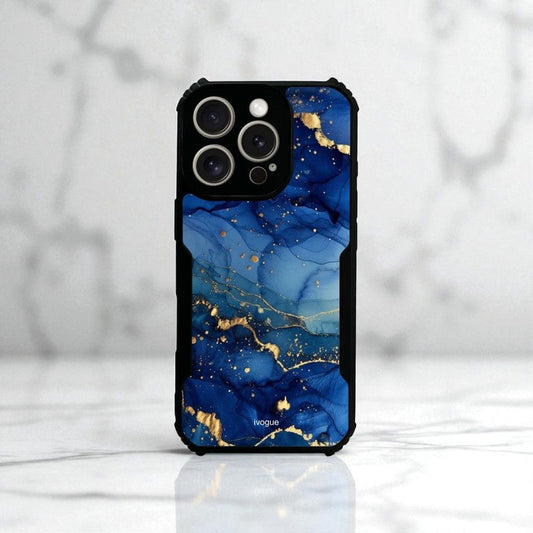 ivogue Blue Opulence Mobile Cover For Apple iphone 13 Pro