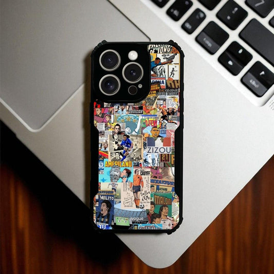 ivogue Golden Era Football Mobile Cover For Apple iphone 16 Pro