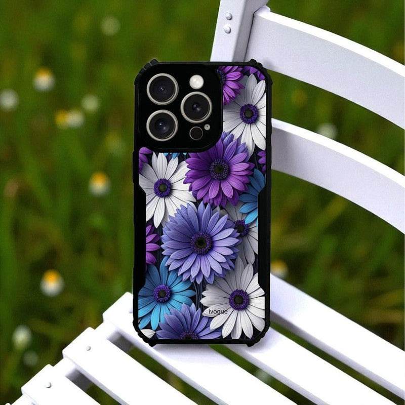 ivogue Violet Bloom Mobile Cover For Apple iphone 14 Pro Max