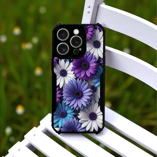 ivogue Violet Bloom Mobile Cover For Apple iphone 13 Pro