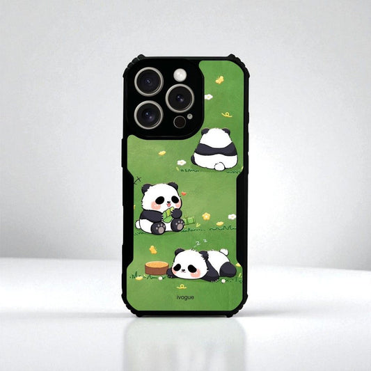 ivogue Panda Playground Mobile Cover For Apple iphone 13 Pro