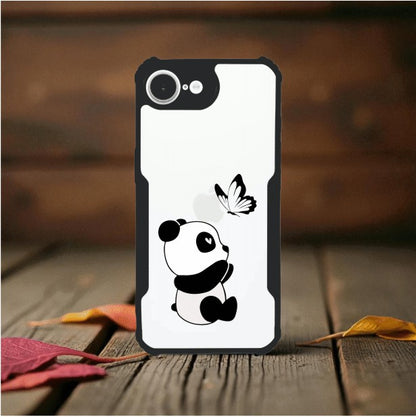 ivogue Panda and Butterfly Mobile Cover For Apple iphone 16e