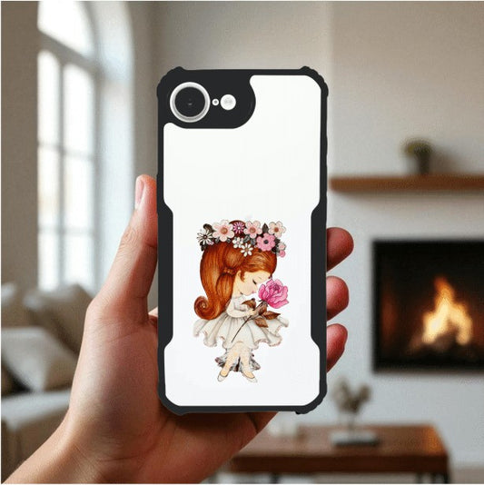 ivogue Flower Girl Mobile Cover For Apple iphone 16e