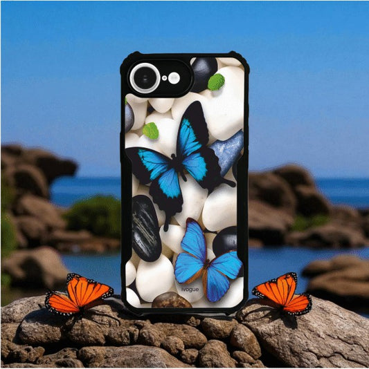 ivogue Blue Wings Beauty Mobile Cover For Apple iphone 16e