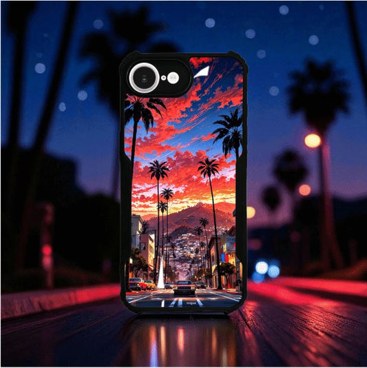 ivogue Palm City Nights Mobile Cover For Apple iphone 16e
