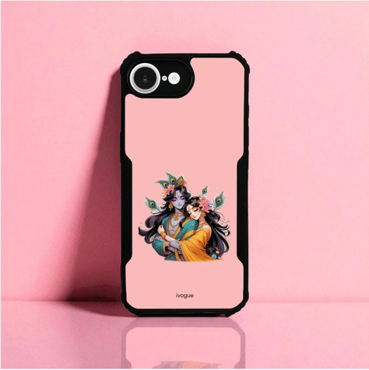 ivogue Radha Krishna Bliss Mobile Cover For Apple iphone 16e