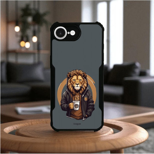 ivogue Stylish Lion Mobile Cover For Apple iphone 16e