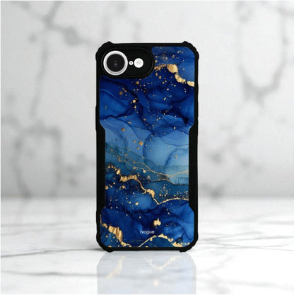 ivogue Blue Opulence Mobile Cover For Apple iphone 16e