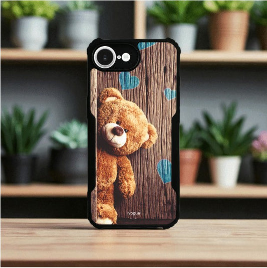 ivogue Teddy Love Mobile Cover For Apple iphone 16e