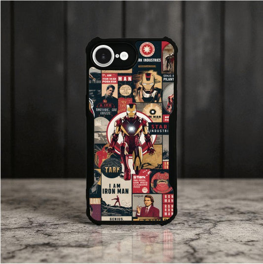 ivogue Iron Man Mobile Cover For Apple iphone 16e