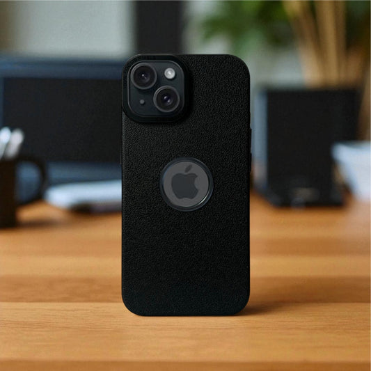 Lichi Leather Case For Apple iphone 13_Black